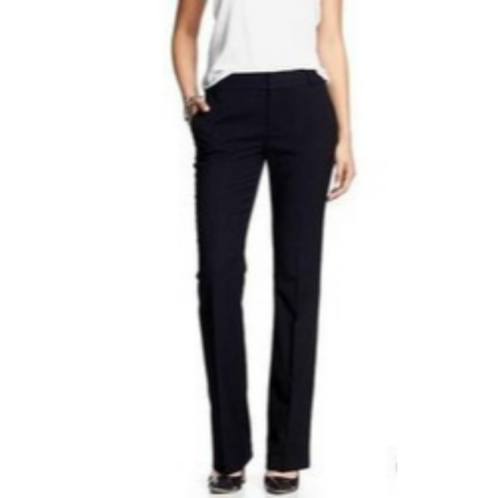 Banana Republic Navy Striped Pants